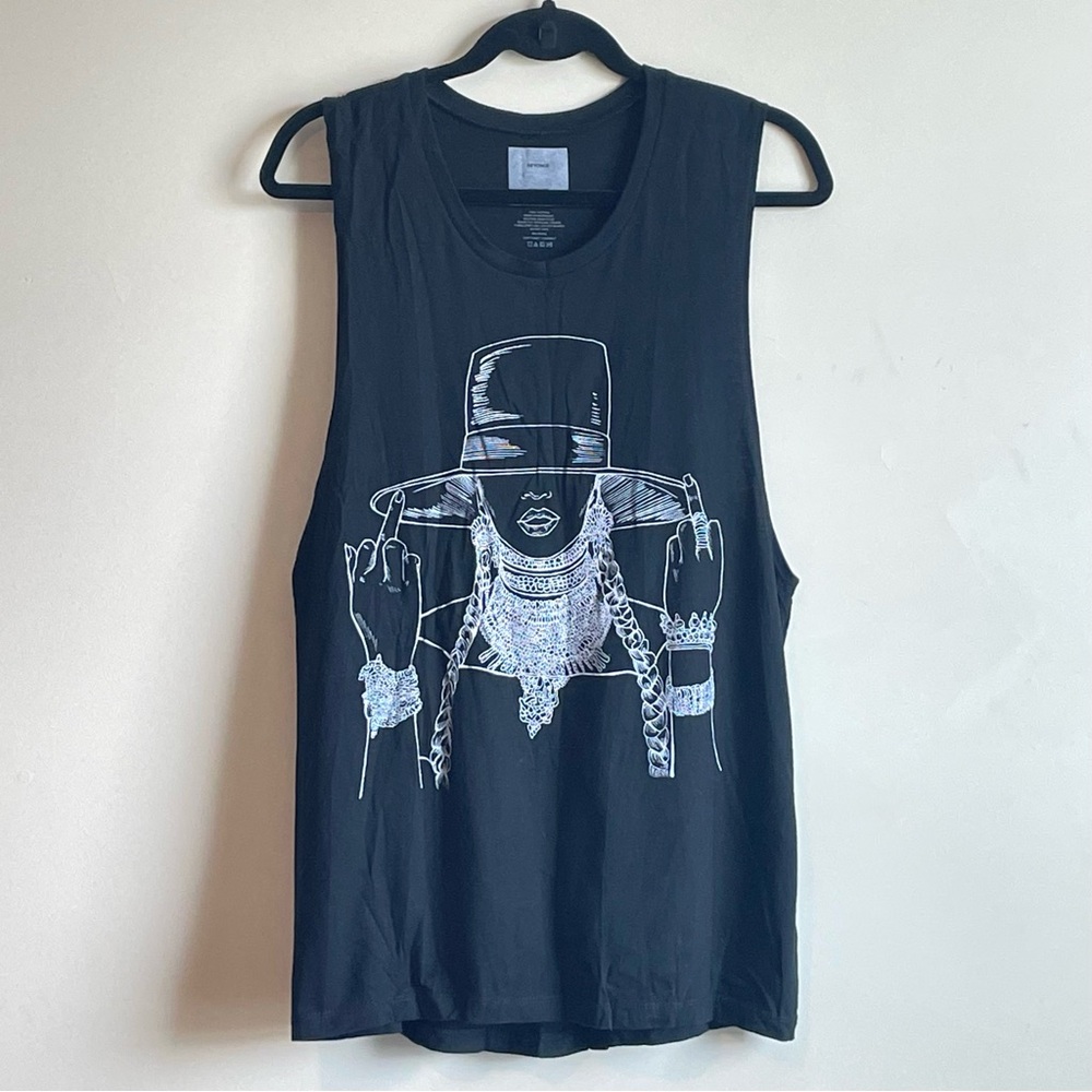Beyoncé Formation World Tour Concert T-shirt 2016 Black Sz L